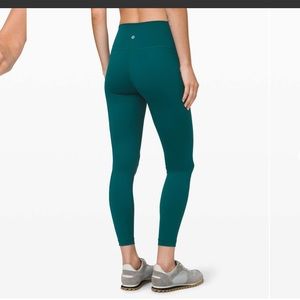 RARE 🌟🌟🌟Lulu lemon emerald green leggings